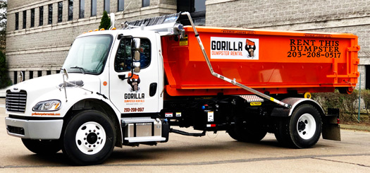 construction dumpster to rent from Gorilla